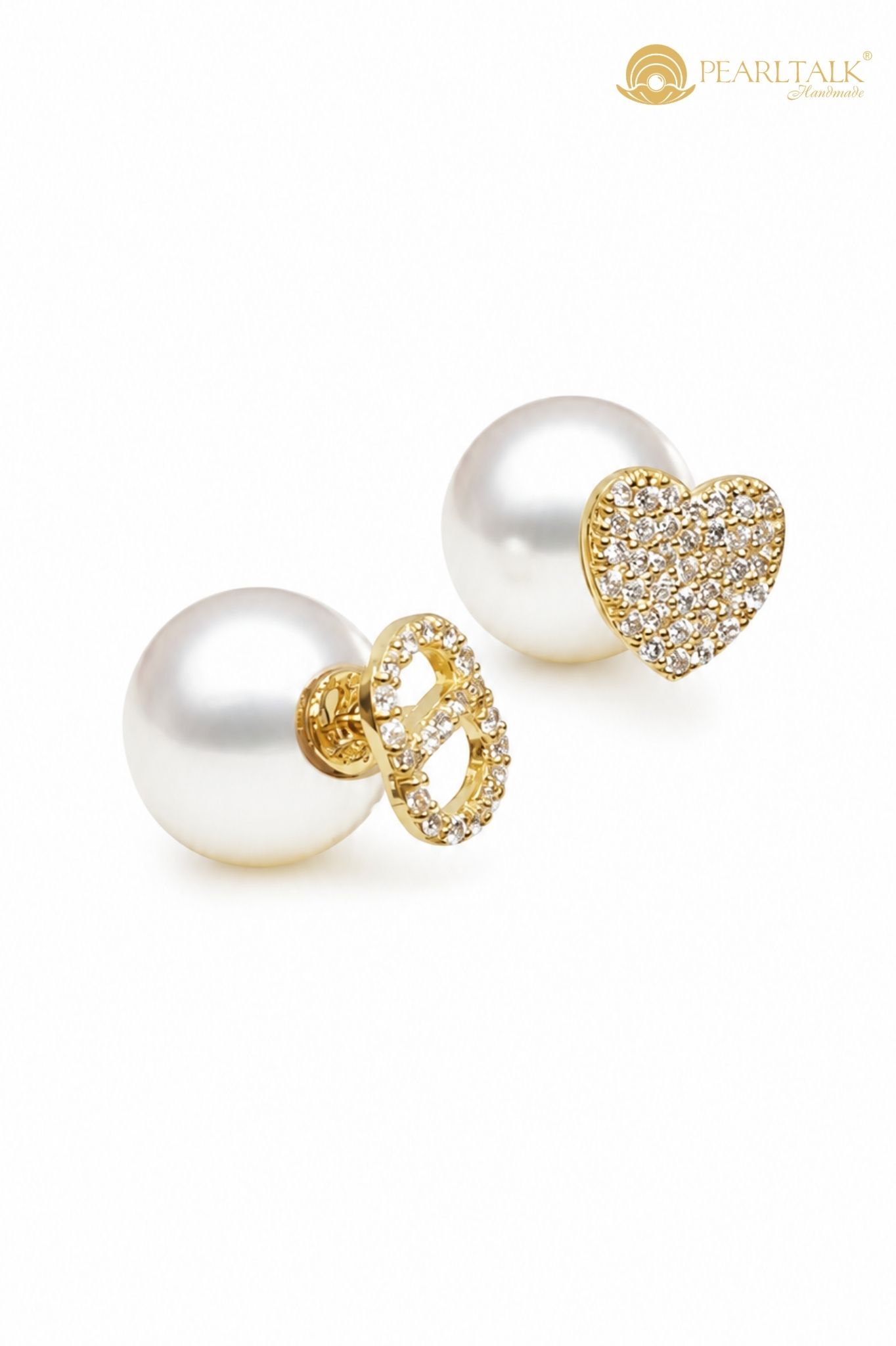 BÔNG TAI NGỌC TRAI FRESHWATER VÀNG 18K
